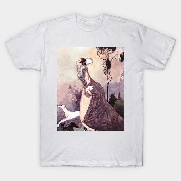 Charles Robinson - All Things in Love T-Shirt by vintage-art